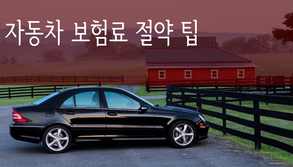 자동차 보험료 절약 팁