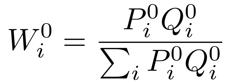 소비자물가지수 가중치