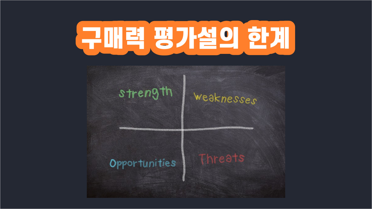 구매력 평가설의 한계